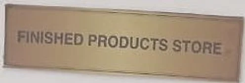 Finished Products Store